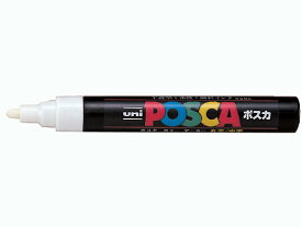 三菱鉛筆 ポスカ 中字 白 PC5M.1 ポスカ 中字 三菱鉛筆 水性ペン