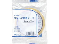 共和 セロハンテープ 15mm×35m HC-100 セロハンテープ 透明テープ 接着テープ 切る 貼る 留める 文具 事務