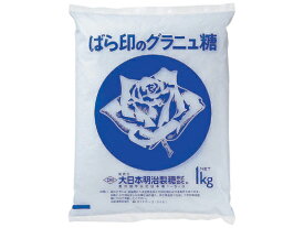 大日本明治製糖 ばら印のグラニュー糖 1kg シュガー 砂糖 ミルク シロップ