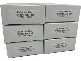 汎用 プリンタリボン 6個 本体VP-80K エプソン EPSON プリンタ インクリボン トナー