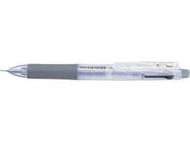 ゼブラ サラサ2+S 0.5 軸色白 SJ2-W シャープペン付き 水性ゲルインクボールペン 多色 多機能