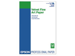 �y�����񂹁z�G�v�\�� Velvet Fine Art Paper A3�m�r 20�� KA3N20VFA �t�@�C���A�[�g�� �C���N�W�F�b�g�p��