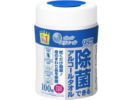 大王製紙/エリエール除菌できるアルコールタオル本体 100枚 詰め替えタイプ ウェットティッシュ 紙製品