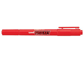 三菱 プロッキー 細字丸芯・極細丸芯 赤 PM120T.15 プロッキー 三菱鉛筆 水性ペン