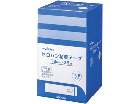 共和 セロハンテープ 18mm×35m 10巻 HC-120 セロハンテープ 透明テープ 接着テープ 切る 貼る 留める 文具 事務