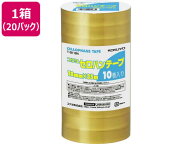 コクヨ セロハンテープ 18mm×35m 10巻 T-SK18N セロハンテープ 透明テープ 接着テープ 切る 貼る 留める…