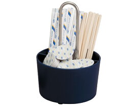 サンナップ シュガー＆ミルクケース 紺 SMC-1DB カップスタンド 使いきり食器 キッチン テーブル