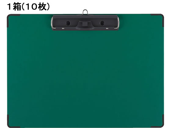 コクヨ/用箋挟B(クロス貼り･カラー)A4ヨコ 長辺とじ グリーン 10枚 | JET PRICE