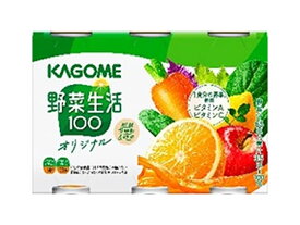 カゴメ 野菜生活100 6缶 野菜ジュース 果汁飲料 缶飲料 ボトル飲料