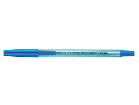 ゼブラ ニューハードケアS 青 BNR2-BL 青インク 油性ボールペン キャップ式