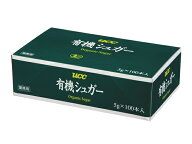 UCC 有機シュガー5g×100P 460652 コーヒーシュガー ミルク コーヒー 飲料