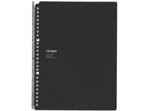 コクヨ キャンパスバインダー スマートリングBiz 書類ポケット付きB5 26穴 バインダーノート B5