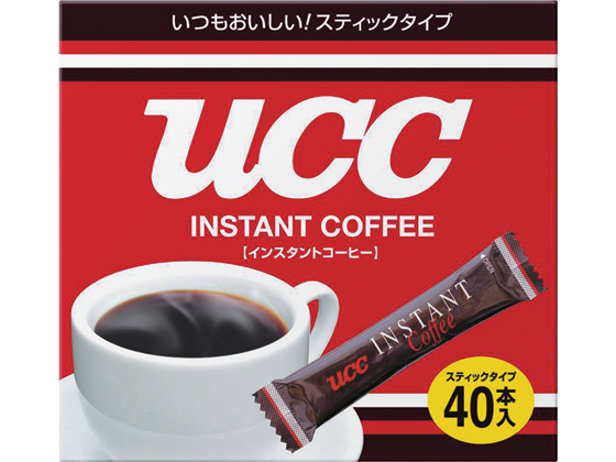 税込1万円以上で送料無料 UCC スーパーセール期間限定 インスタントコーヒースティック 祝日 40本入
