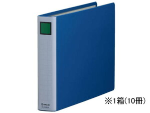 キングジム スーパードッチ脱・着イージー A4ヨコ とじ厚30 10冊 A4 両開き パイプファイル パイプ式ファイル