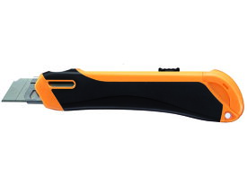 コクヨ 安心構造カッターナイフ フレーヌ 大型 オレンジ HA-S200YR 本体 大型 カッターナイフ