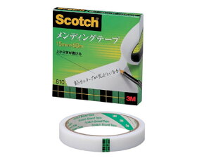 3M スコッチ メンディングテープ 15mm×50m 大巻 810-3-15 メンディングテープ 接着テープ