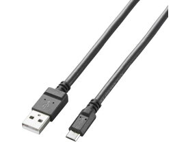 エレコム 2A対応microUSBケーブル0.8m MPA-AMB2U08BK USBケーブル 配線