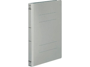 コクヨ フラットファイル(PPワイド) A4タテ とじ厚25mm グレー 厚綴じタイプ A4 フラットファイル PP製 レターファイル