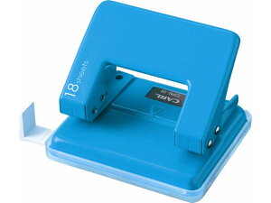 カール事務器 2穴パンチ 18枚対応 ブルー CPN-18-B 小型 中型 パンチ