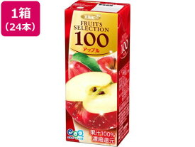 エルビー フルーツセレクション アップル100% 200ml 24本 果汁飲料 野菜ジュース 缶飲料 ボトル飲料