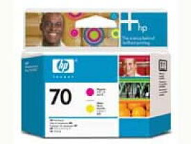 【お取り寄せ】HP HP70プリントヘッド マゼンタ・イエロー C9406A ヒューレットパッカード HPマルチパック インクジェットカートリッジ インクカートリッジ トナー