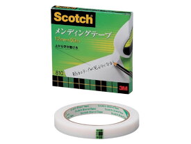 3M スコッチ メンディングテープ 12mm×50m 大巻 810-3-12 メンディングテープ 接着テープ