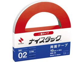 ニチバン 再生紙両面テープ ナイスタック レギュラーサイズ NW-10 両面テープ 大型は梱包 作業 接着テープ