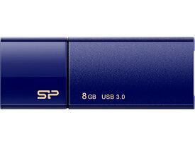 シリコンパワー USB3.0 スライド式USBメモリ 8GB ネイビー 8GB USBメモリ 記録メディア テープ