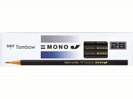 トンボ鉛筆 鉛筆モノJ 2B 12本 MONO-J2B 鉛筆 2B