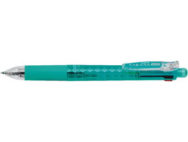 ゼブラ サラサ マルチ0.4 ブルーグリーン J4SAS11-BG 多色 水性ゲルインクボールペン 多機能