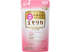 KAO エモリカ 薬用スキンケア入浴液 フローラルの香り 詰替用 360mL