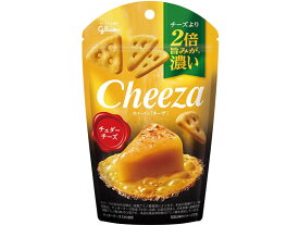 江崎グリコ 生チーズのチーザ チェダーチーズ 40g おつまみ 珍味 煎餅 おかき お菓子