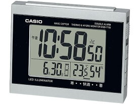 カシオ デジタル電波クロック DQD-710J-8JF 置き型タイプ 時計 温湿度計 家電