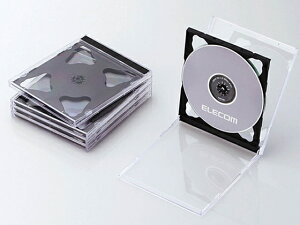 y񂹁zGR CD DVDvP[X 2[ ubN 5 CCD-JSCNW5BK CDpP[X DVDpvP[X fBAP[X L^fBA e[v