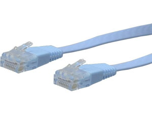 �y�����񂹁z�A�N���X �J�e�S���[6 LAN�P�[�u�� �t���b�g�^�C�v 1m �u���[ ALT01BFS