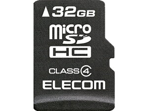 y񂹁zGR microSDHCJ[h Class4 f[^T[rXt 32GB