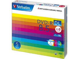バーベイタム DVD-R DL 8.5GB データー用 8倍速 5枚 DVD＋R データ用DVD 記録メディア テープ