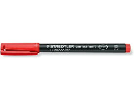 ステッドラー ルモカラーペン油性 太書きB レッド 314-2 赤 油性ペン