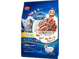 日本ペットフード コンボ キャット まぐろ味・カニカマ・小魚添え 700g ドライフード 猫 ペット キャット