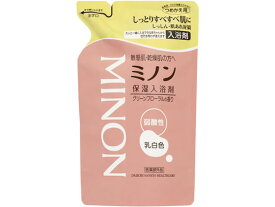 第一三共 ミノン 薬用保湿入浴剤 400mL つめかえ用 入浴剤 バス ボディケア お風呂 スキンケア