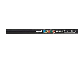 三菱鉛筆 ポンキーペンシル 単色 クロ 6本 K800.24