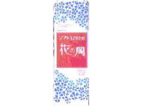 アスト 花の岡ソフトちり紙 白 1200枚×6パック 610042 パック トイレットペーパー 紙製品