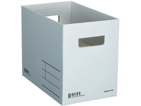 コクヨ 収納ボックス〈NEOS〉A4 Mサイズ ホワイト A4-NEMB-W ボックスファイル ボックスファイル ボックス型ファイル