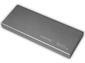 【お取り寄せ】HIDISC USB3.0 外付けSSD 240GB HDEXSSD240GPM10TD PC用ドライブ リーダー PC周辺機器
