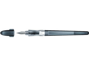 パイロット 万年筆 ペン習字ペン 透明ブラック P-FP60R-TBEF