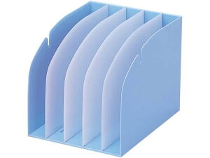 リヒトラブ カルテフォルダースタンド ブルー HK860-1 A4 ボックスファイル PP製 ボックス型ファイル
