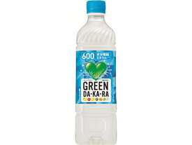 サントリー GREEN DA・KA・RA 600ml スポーツドリンク 清涼飲料 ジュース 缶飲料 ボトル飲料