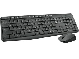ロジクール ワイヤレスキーボード・マウスセット MK235 キーボード テンキー PC周辺機器