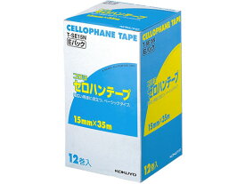 【お取り寄せ】コクヨ セロテープ 大巻 徳用Eパック 15mm 12巻入 10個 T-SE15N セロハンテープ、 透明テープ 接着テープ