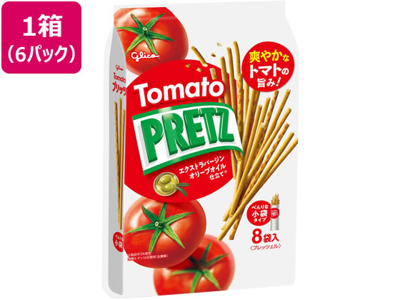 グリコ トマトプリッツ 8袋×6パック